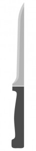 Tipos de cuchillo. Cuchillo fileteador pescado