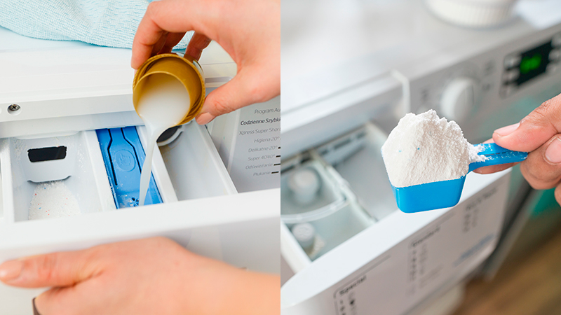 ¿Qué detergente es mejor: en polvo o líquido?